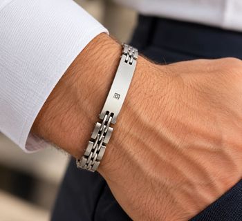 Bransoletka Nomination Italy Virtus Code z białym diamentem 0.008 ct w kolorze srebrnym (2).jpg